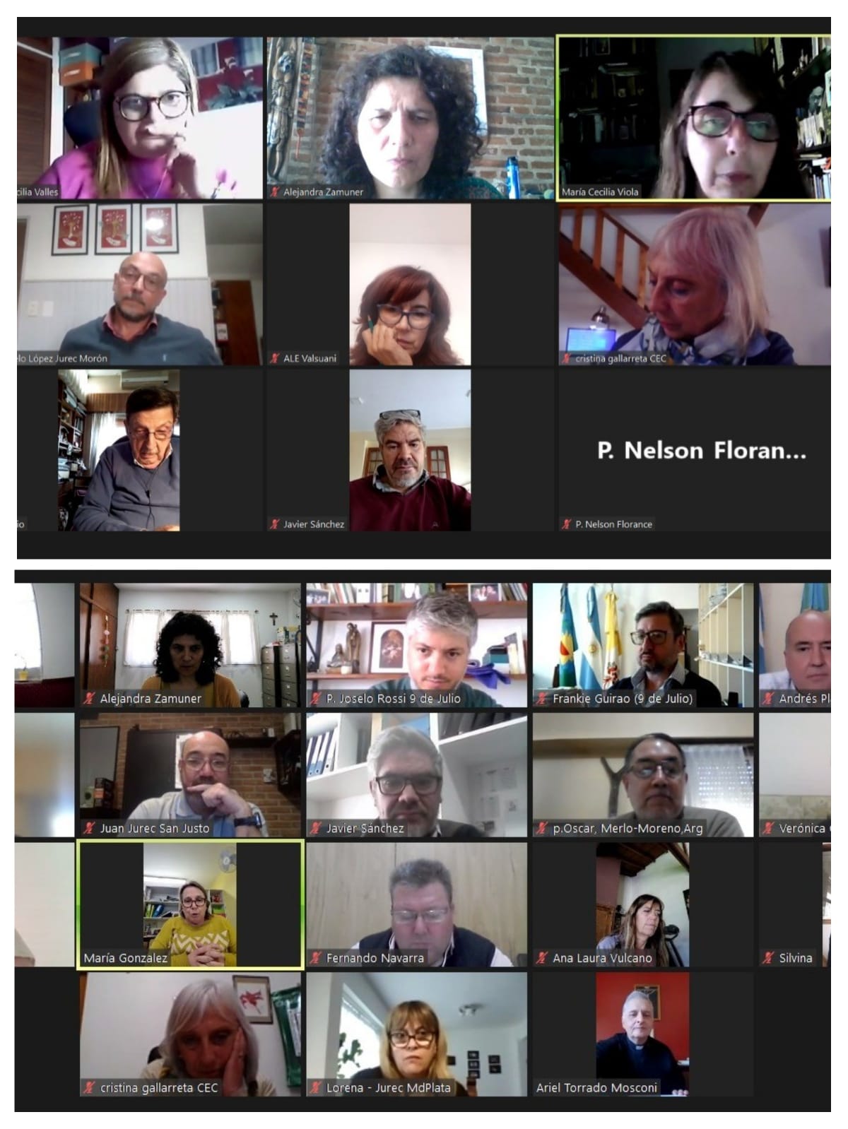 Reuniones JUREC - CEC